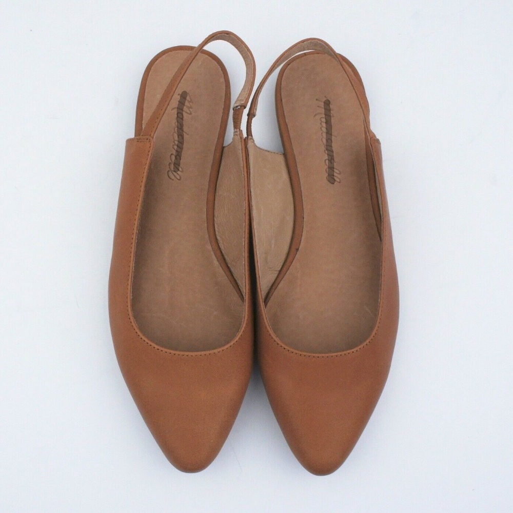 MADEWELL The Margot Slingback Flat English Saddle - Picture 3 of 3